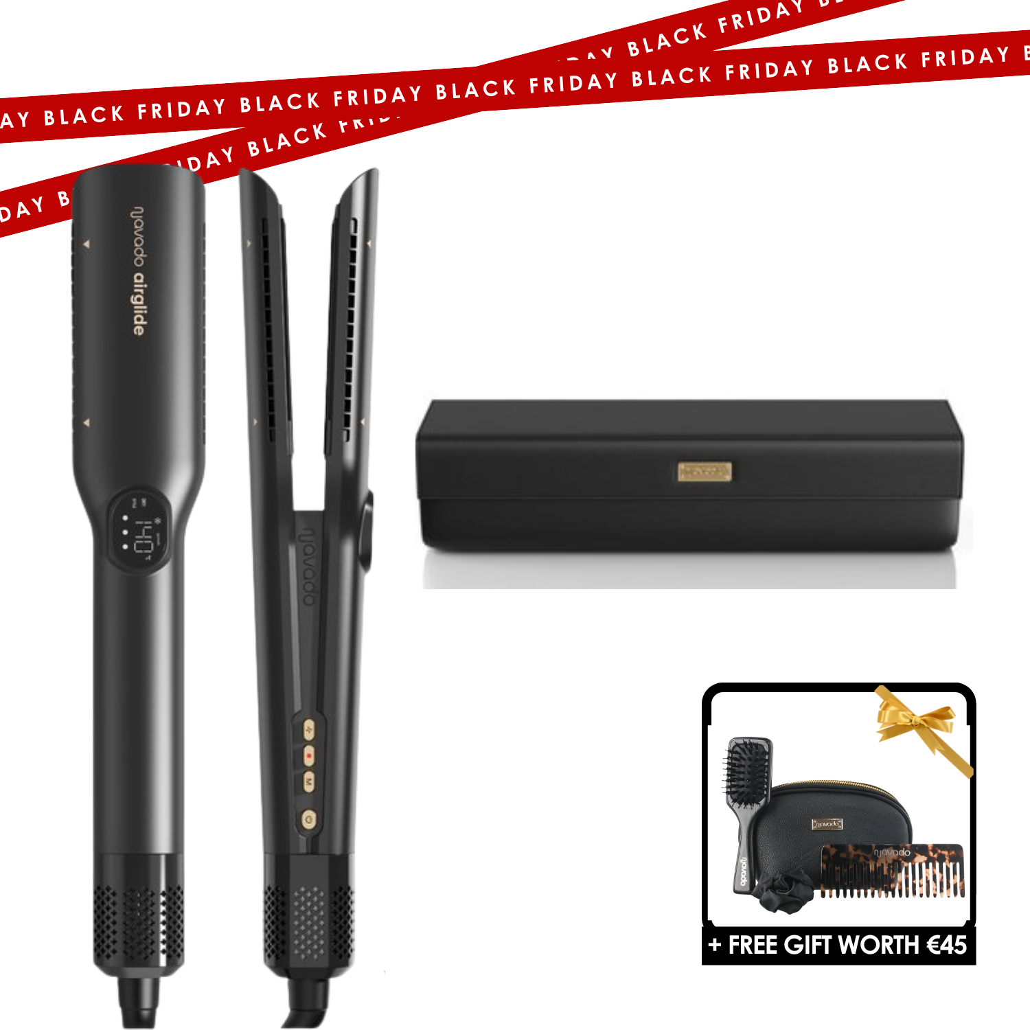 Airglide Wet-to-Dry stijltang