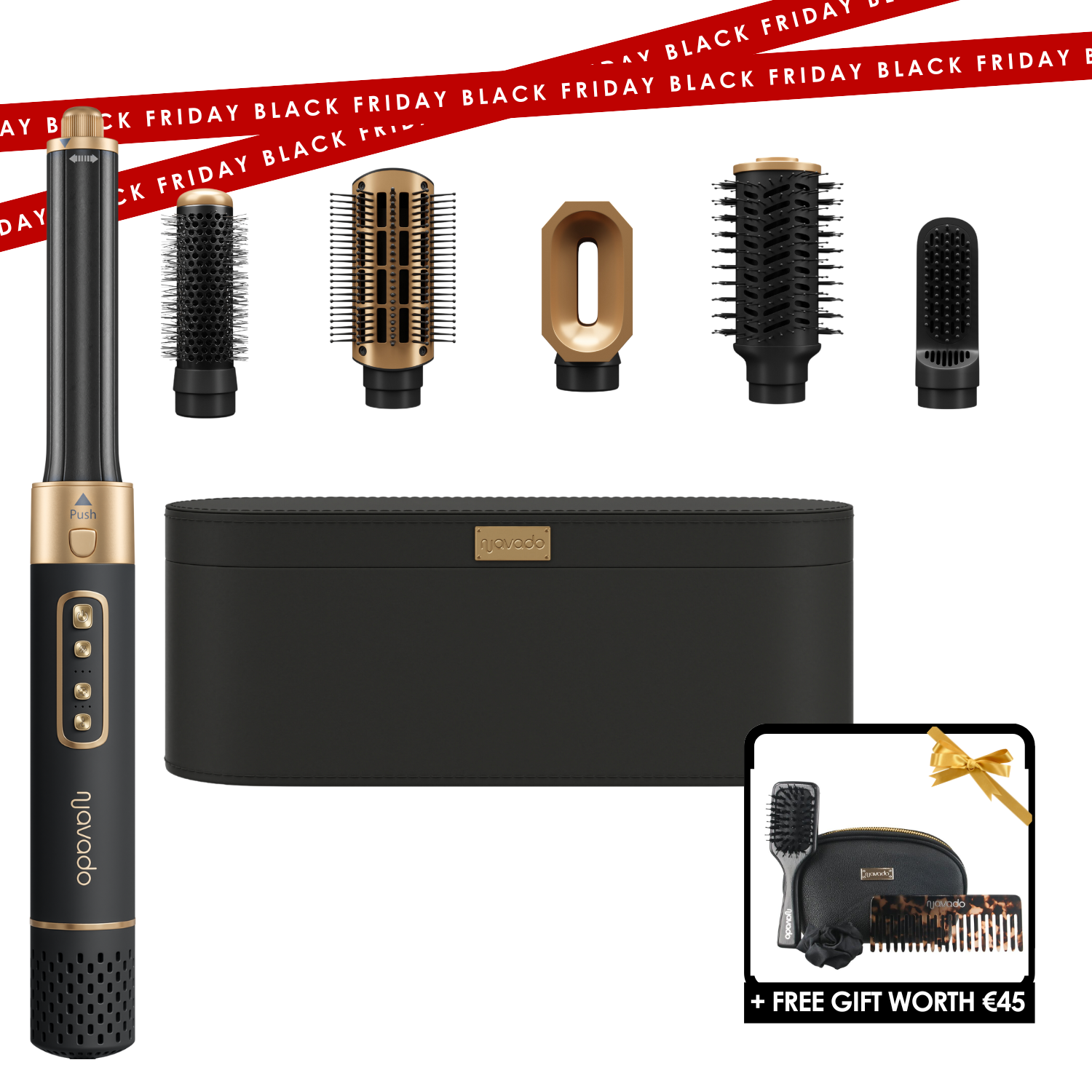 Easystyler Pro - Airstyler zwart
