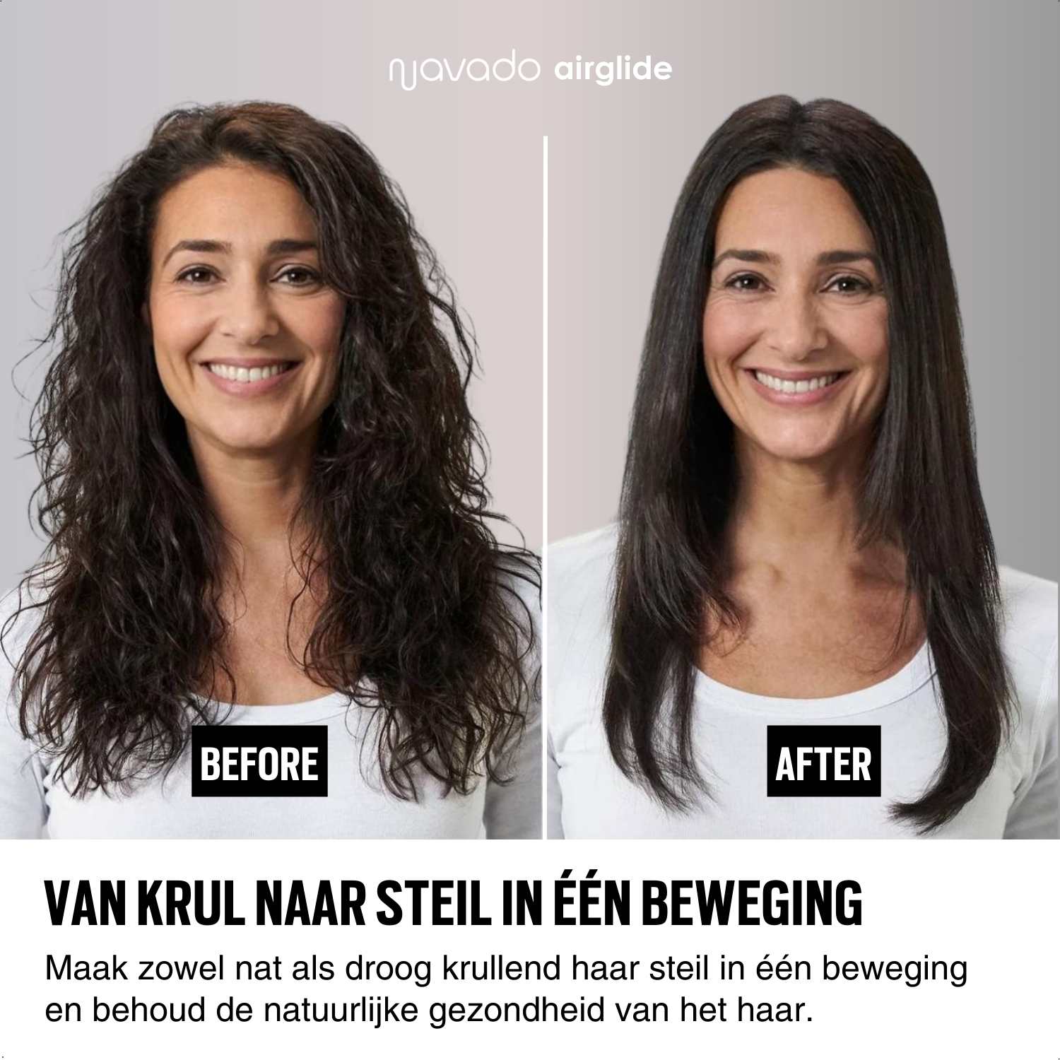 Navado airglide voor en na