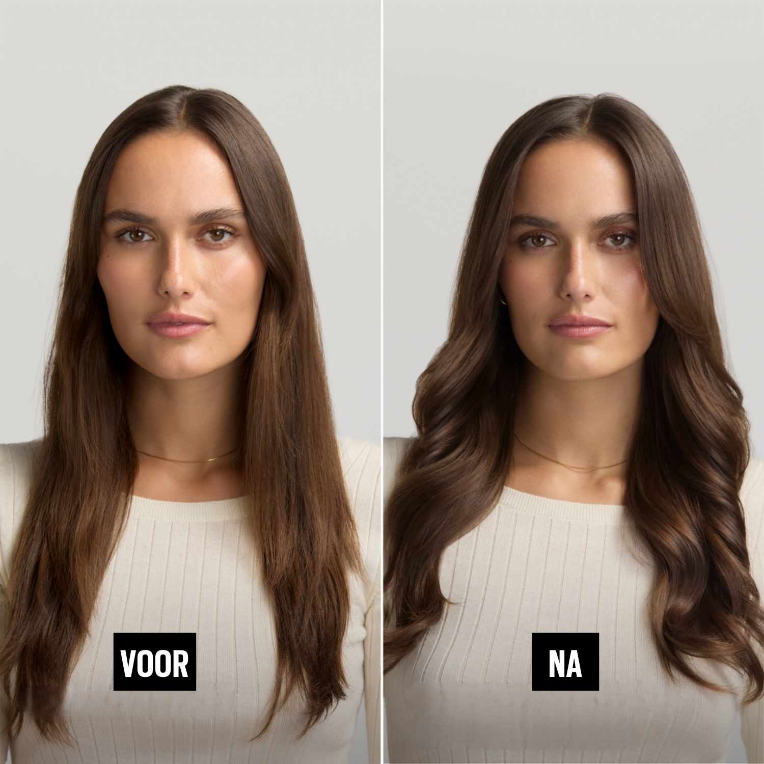 Attachement des boucles de résultat 40mm Navado Easystyler Pro - Avant et après