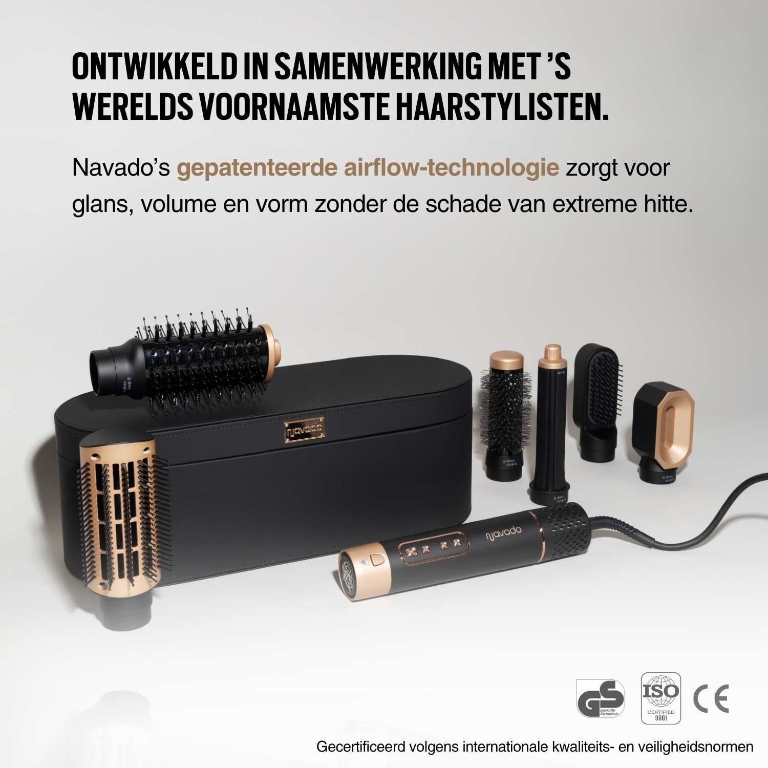 Easystyler Pro - Airstyler zwart