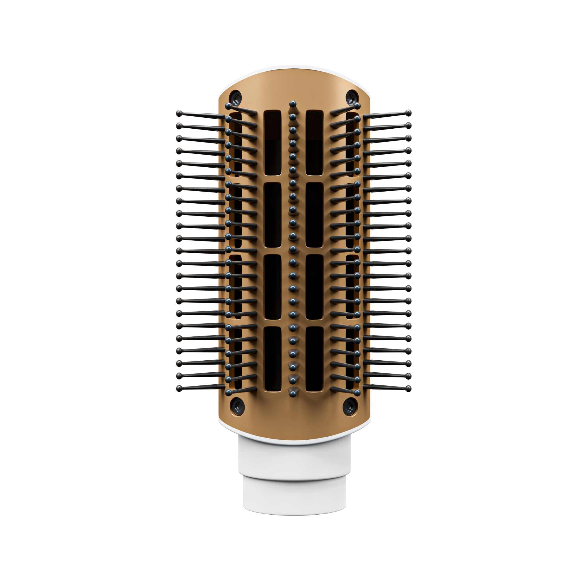 Brosse à lisser dure blanche
