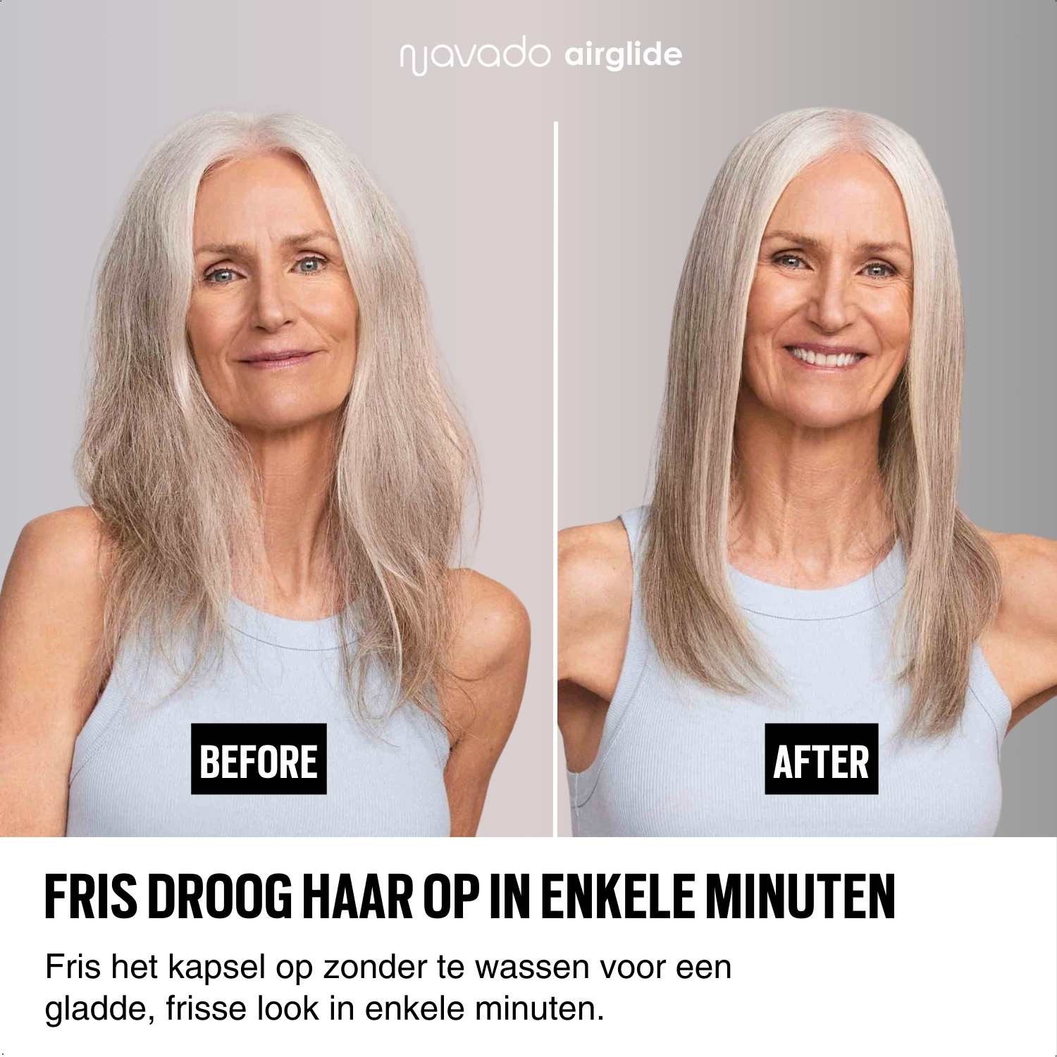 Airglide WET-TO-DRY STIJLTANG