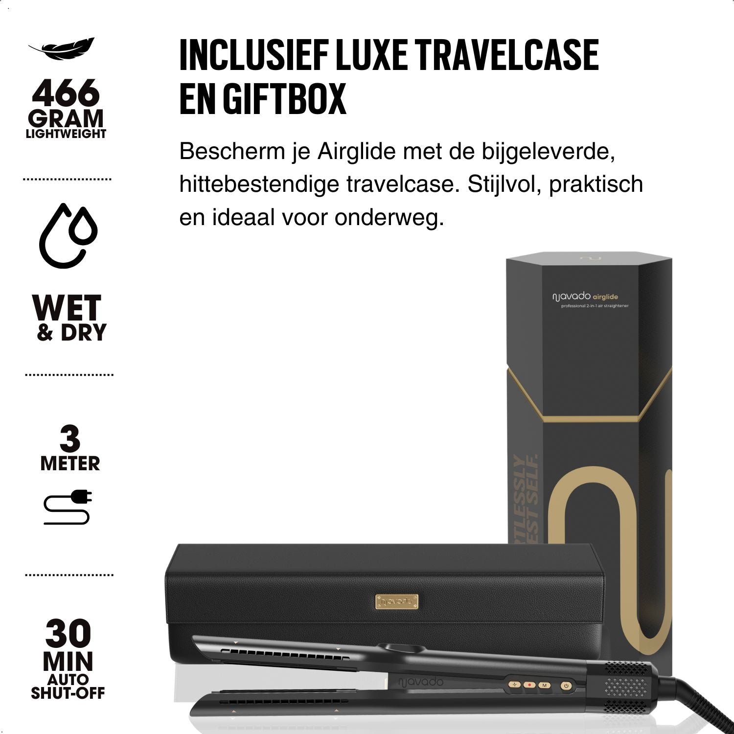Airglide Wet-to-Dry straightener