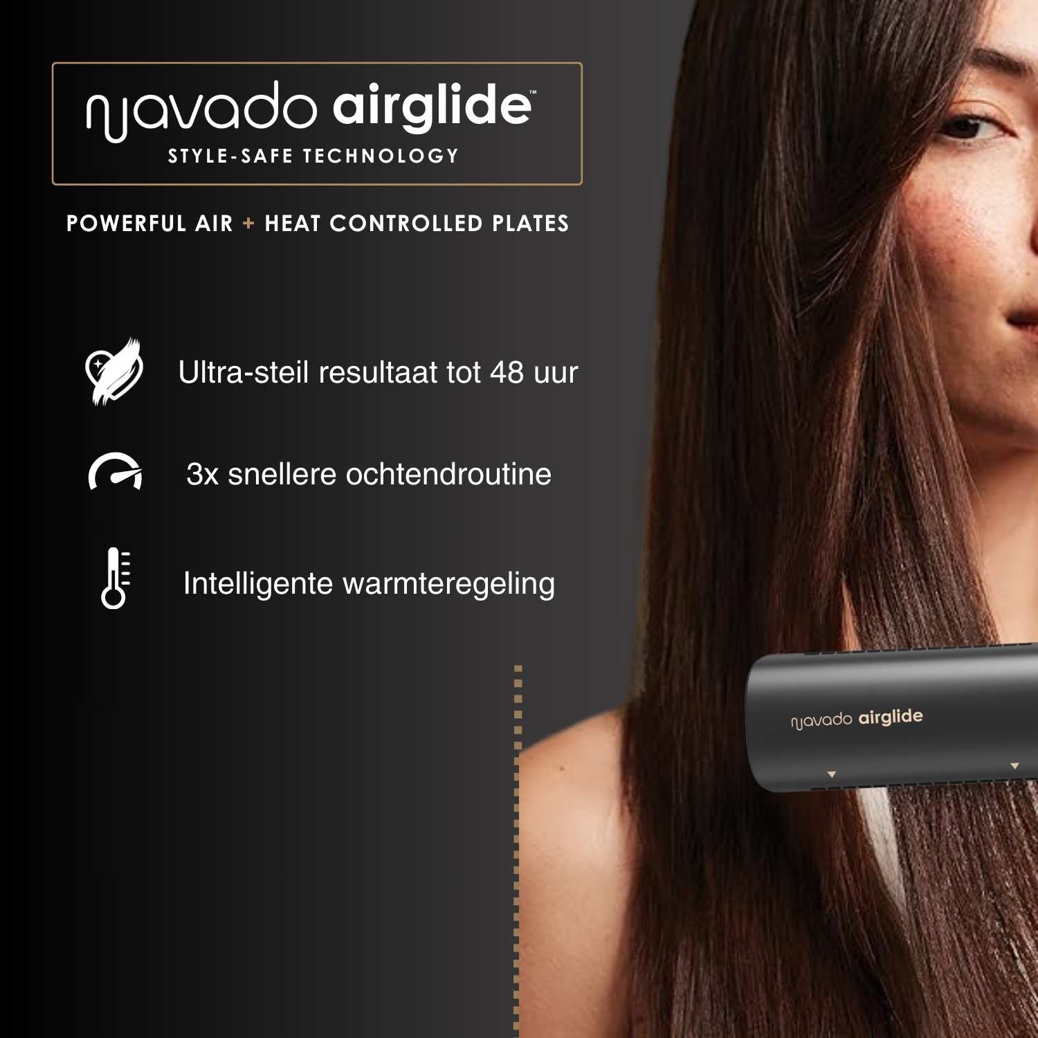 Airglide WET-TO-DRY STIJLTANG
