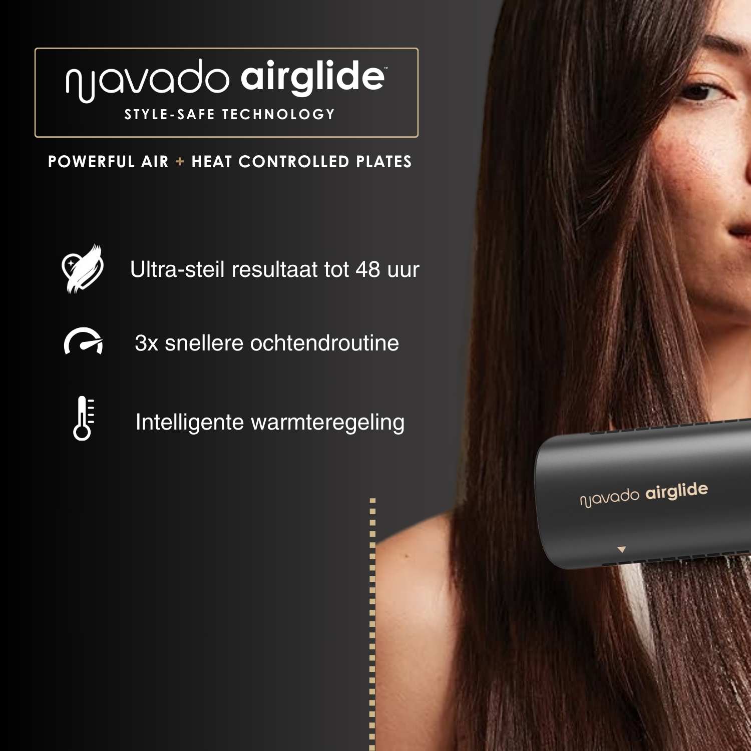 Airglide WET-TO-DRY STIJLTANG